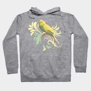 Pastel Green Parakeet Hoodie